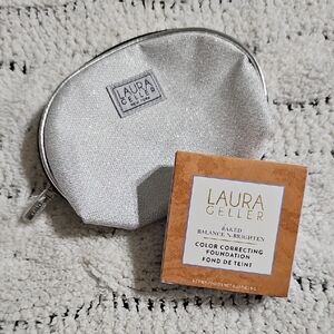 Laura Geller Color Correcting Foundation And Makeup Bag Set
